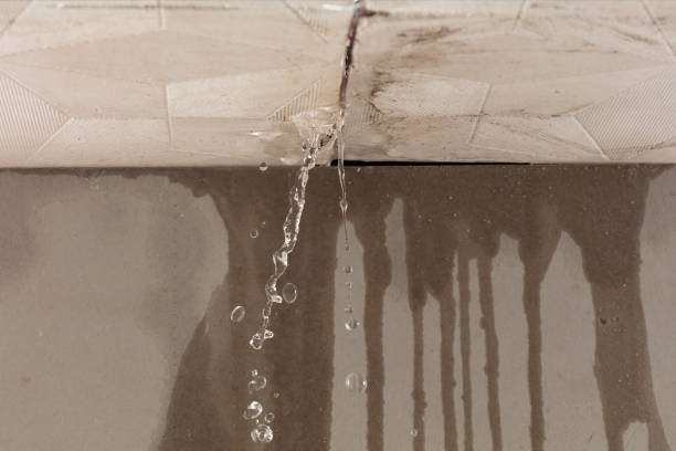 Professional Commercial Water Damage Restoration technician working in West Sand Lake, NY